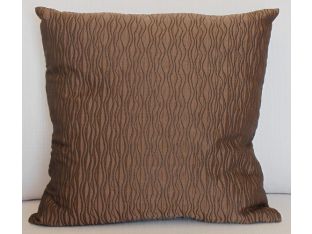 Bronze Wave Stitch Pillow
