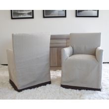 Marcel Chair in Natural Linen