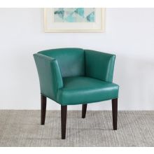 Emerald Leather Lounge Chair